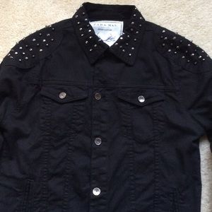 Zara Denim Couture Jacket